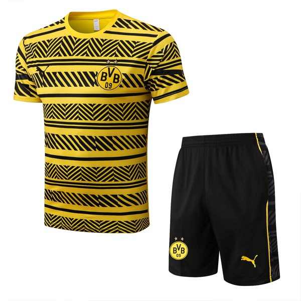 Camiseta Entrenamiento Borussia Dortmund Conjunto Completo 2022 2023 Amarillo